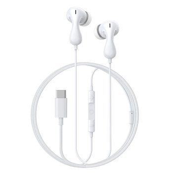 Baseus Encok CZ20 In-Ear Wired USB-C Headphones - White