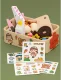 Wooden Breakfast and Pastry Cutting Toy Set with Magnets