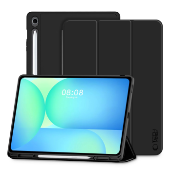 Samsung Galaxy Tab S10 FE+ Plus (SM-X620 / X626B) Tech-Protect SC Pen Protective Cover Case, Black