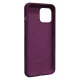 Etteri Silicone Mag Case for iPhone 15 Pro 6.1\" with MagSafe, Dark Cherry