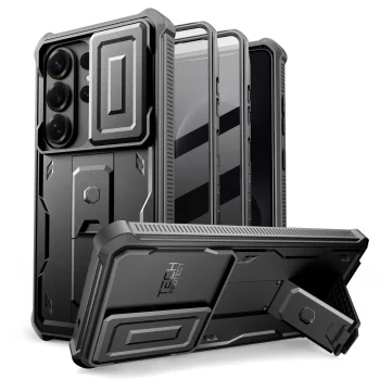 Tech-Protect Kevlar Cam+ Case for Samsung Galaxy S26 Ultra, Black