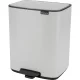 Brabantia Bo Pedal Bin 12 L White