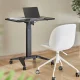 Maclean MC-453B Mobile Laptop Desk, Black
