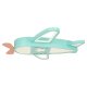 LUMELA dimmable LED ceiling lamp for kids room with remote, airplane design