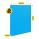 4FIZJO Balance Pad Foam Stability Mat, Blue