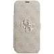 Guess Book 4G Metal Logo Folio Case for iPhone 18 Pro Max / 17 Pro Max - Pink