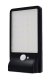 Outdoor / Garden Light Solar Night Lamp 36 LED with Sensors, Black