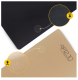 4Fizjo 1188 Non-Slip Cork Yoga Mat, 4 mm, Brown/Black