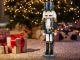 Wooden Nutcracker Soldier, Christmas Decorative Figurine, 35 cm