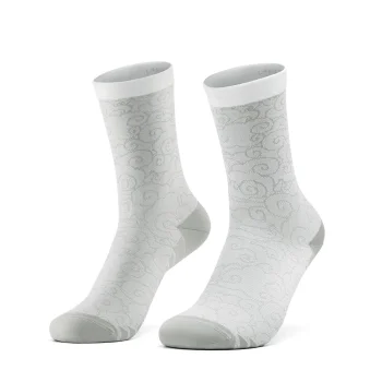 Rockbros 490025001 ROAD TO SKY Cycling Socks 39-42 cm - White
