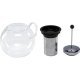 Bodum ASSAM Tea Press with Stainless Steel Filter 1.5L Silver