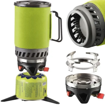 Meva TRIPPER Tourist Gas Stove Set with 1.1L Pot