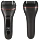 Rechargeable Electric Foot File Callus Remover with LCD Display, Black