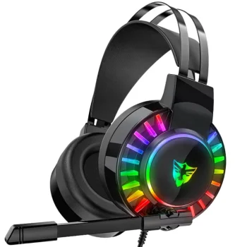 Wired Gaming Headphones with 7.1 Surround Sound, RGB LED and Mic