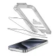 Tech-Protect Quick Set+ Tempered Glass for iPhone 15 Pro, 2-Pack, Black
