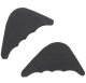 Cushioned Foam Toe Fillers for Shoes, Black