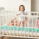 Ricokids Braided Crib Bumper 3m, Mint
