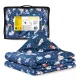 4Fizjo Kids Weighted Blanket 5 kg, 100x150 cm, Navy Blue