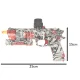 Kids Gel Ball Blaster Hydrogel Gun Rifle Orbeez Ball Launcher with Glasses