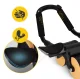 4FIZJO AB Wheel Ultra Ab Roller with Elbow Support for Core Workouts