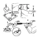 Maclean MCE546 Mounting Brackets for LED Panels, Z-shape, 4 pcs