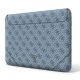 Guess 4G Uptown Triangle Logo Sleeve for 13-14\" Laptop - Blue