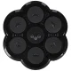 Interactive Wall-Mounted Boxing Target with Bluetooth, LED & Gloves KX3007, Black