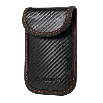 Wozinsky WPB-R14 RFID Blocking Case for Car Keys 14x9 cm - Black