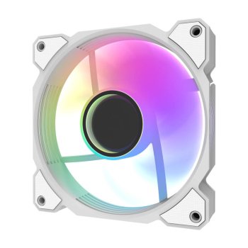 Darkflash DR08 120mm PWM A-RGB Cooling Fan White