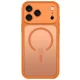 Tech-Protect MagPeak MagSafe CC Case for Apple iPhone 18 Pro / 17 Pro, Matte Cosmic Orange