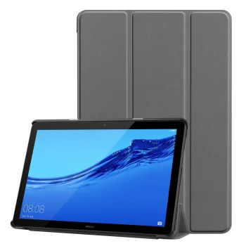 Huawei MediaPad T5 10.1" Tri-fold Stand Cover Case, Grey