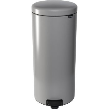 Мусорное ведро с педалью Brabantia NewIcon, 30 л, Soft Grey