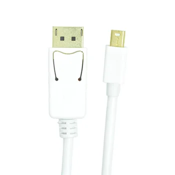 Mini DisplayPort to DisplayPort Cable 1m White