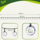 Gardlov 00024008 Solar String Lights 7m IP44 Warm White