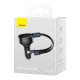 Baseus Enjoyment 2in1 automašīnas lādētājs 30W melns (CGTX000001) | Phone Car Charger