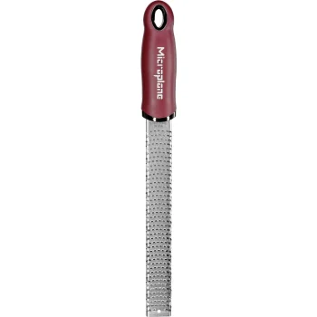 Microplane Premium Classic Zester Grater, Pomegranate Red