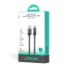 Joyroom S-A62 Lively Series USB-A to USB-C Cable 3A 1.2m - Black