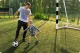 Neo-Sport NS-465 Football Goal 300x200x120 cm, Black-White
