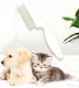 Pet Grooming Comb for Undercoat Removal, White