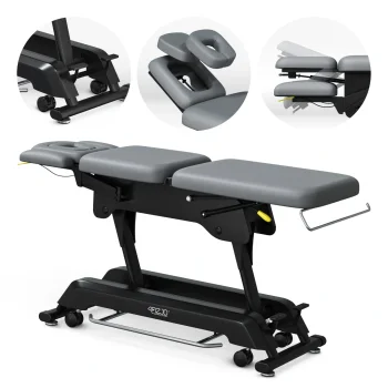 Electric Massage and Rehabilitation Table 4FIZJO ELYSIUM, Dark Grey