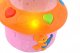 Starlight Lamp Projector Night Star Light Bedside Creative Rotating Music Box Ball, Pink