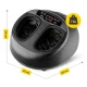 4Fizjo Premium Electric Foot Massager, Black