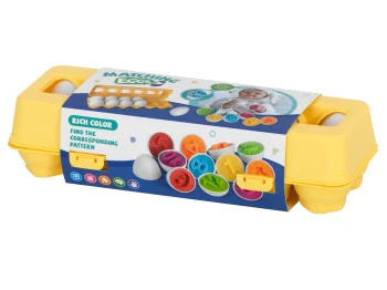 Educational Eggs Puzzle Numbers Montessori Sorter Toy, 12 pcs