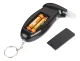 Compact Digital Breathalyzer with LCD and 5 Interchangeable Mouthpieces, Black