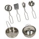 Kids Toy Wooden Kitchen with Refrigerator and Accessories