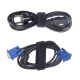 Maclean MCTV-542 Cable Organizer, Double-Sided Velcro Tape, 20mm x 15.3m, Black