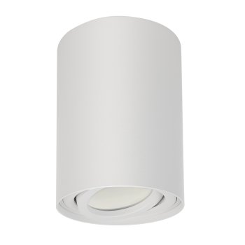 Maclean MCE422 W Surface Mounted Spotlight, GU10, Round, White