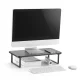 Maclean MC-933 Monitor and Laptop Stand, 20kg, Black
