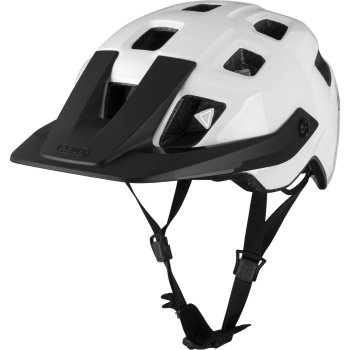 Abus Motrip Bicycle Helmet, Shiny White, Size L