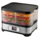 Ruhhy 25929 Food Dehydrator for Mushrooms, Fruits and Vegetables, 10L, Inox